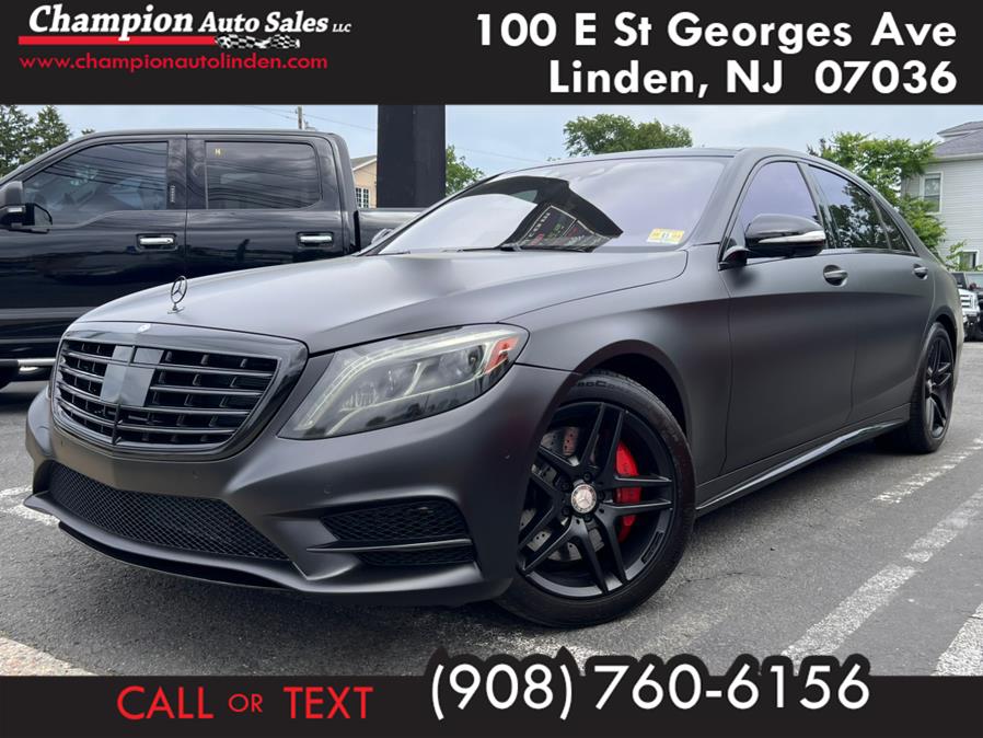 Used Mercedes-Benz S-Class 4dr Sdn S 550 4MATIC 2016 | Champion Used Auto Sales. Linden, New Jersey