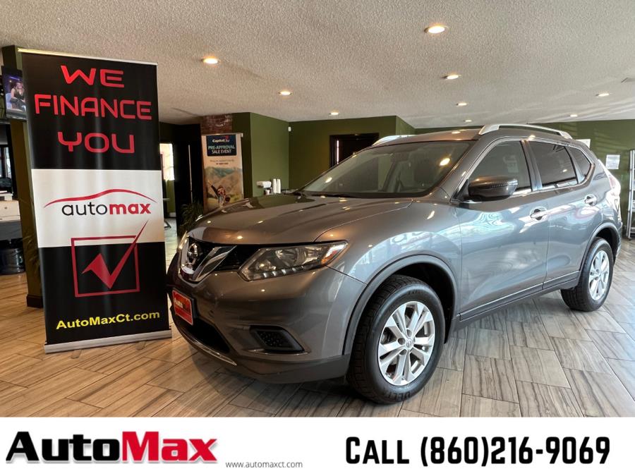 2016 Nissan Rogue AWD 4dr S, available for sale in West Hartford, Connecticut | AutoMax. West Hartford, Connecticut