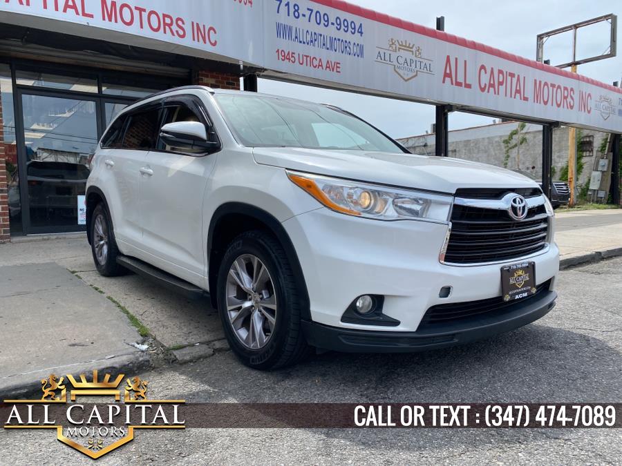 Used Toyota Highlander AWD 4dr V6 XLE 2014 | All Capital Motors. Brooklyn, New York Used Toyota Highlander AWD 4dr V6 XLE 2014 | All Capital Motors. Brooklyn, New York