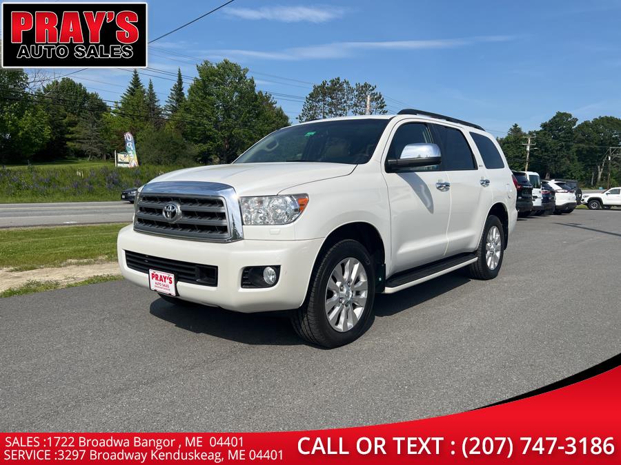 Used Toyota Sequoia 4WD 5.7L Platinum (Natl) 2016 | Pray's Auto Sales . Bangor , Maine