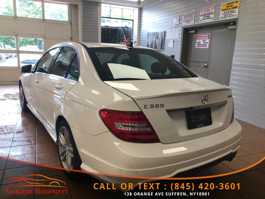 2013 Mercedes-Benz C-Class 4dr Sdn C 300 Sport 4MATIC, available for sale in Suffern, New York | Rockland Motor Sport. Suffern, New York 2013 Mercedes-Benz C-Class 4dr Sdn C 300 Sport 4MATIC, available for sale in Suffern, New York | Rockland Motor Sport. Suffern, New York