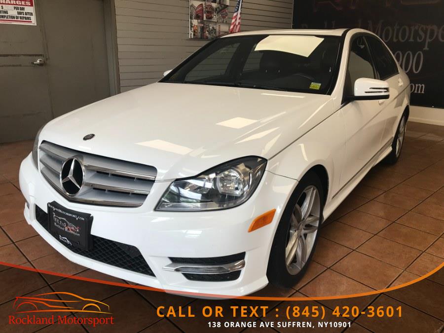2013 Mercedes-Benz C-Class 4dr Sdn C 300 Sport 4MATIC, available for sale in Suffern, New York | Rockland Motor Sport. Suffern, New York 2013 Mercedes-Benz C-Class 4dr Sdn C 300 Sport 4MATIC, available for sale in Suffern, New York | Rockland Motor Sport. Suffern, New York