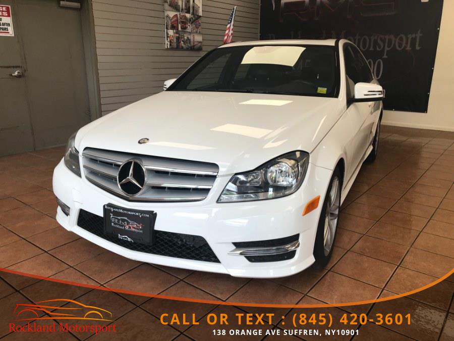 2013 Mercedes-Benz C-Class 4dr Sdn C 300 Sport 4MATIC, available for sale in Suffern, New York | Rockland Motor Sport. Suffern, New York 2013 Mercedes-Benz C-Class 4dr Sdn C 300 Sport 4MATIC, available for sale in Suffern, New York | Rockland Motor Sport. Suffern, New York
