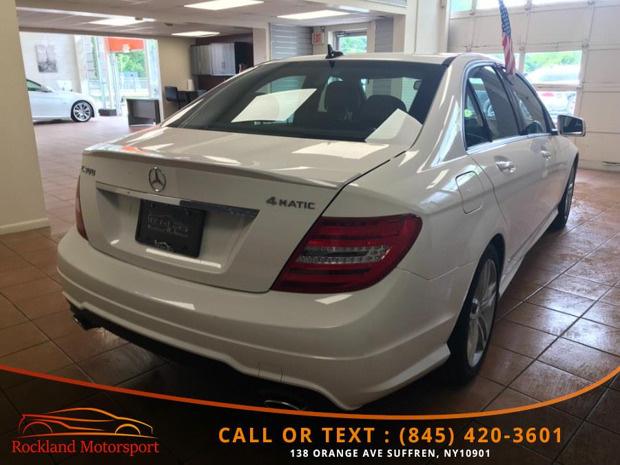 2013 Mercedes-Benz C-Class 4dr Sdn C 300 Sport 4MATIC, available for sale in Suffern, New York | Rockland Motor Sport. Suffern, New York 2013 Mercedes-Benz C-Class 4dr Sdn C 300 Sport 4MATIC, available for sale in Suffern, New York | Rockland Motor Sport. Suffern, New York