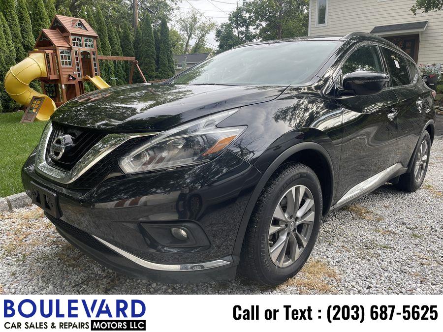 2018 Nissan Murano SV Sport Utility 4D, available for sale in New Haven, Connecticut | Boulevard Motors LLC. New Haven, Connecticut