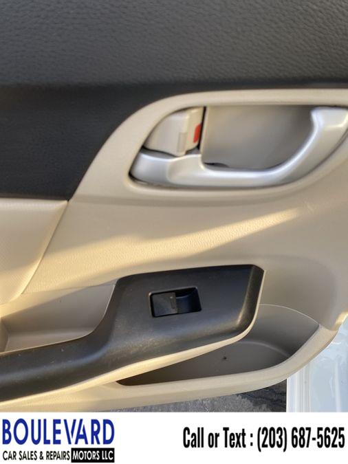 2014 Honda Civic LX Sedan 4D, available for sale in New Haven, Connecticut | Boulevard Motors LLC. New Haven, Connecticut 2014 Honda Civic LX Sedan 4D, available for sale in New Haven, Connecticut | Boulevard Motors LLC. New Haven, Connecticut