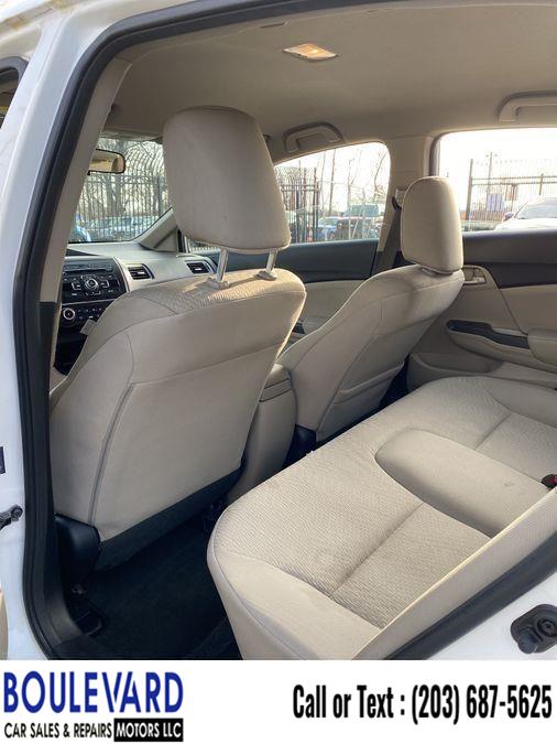 2014 Honda Civic LX Sedan 4D, available for sale in New Haven, Connecticut | Boulevard Motors LLC. New Haven, Connecticut 2014 Honda Civic LX Sedan 4D, available for sale in New Haven, Connecticut | Boulevard Motors LLC. New Haven, Connecticut