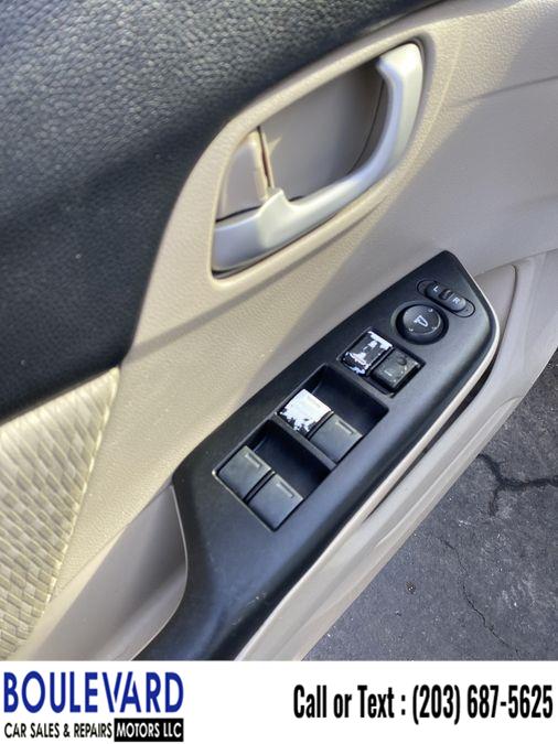 2014 Honda Civic LX Sedan 4D, available for sale in New Haven, Connecticut | Boulevard Motors LLC. New Haven, Connecticut 2014 Honda Civic LX Sedan 4D, available for sale in New Haven, Connecticut | Boulevard Motors LLC. New Haven, Connecticut