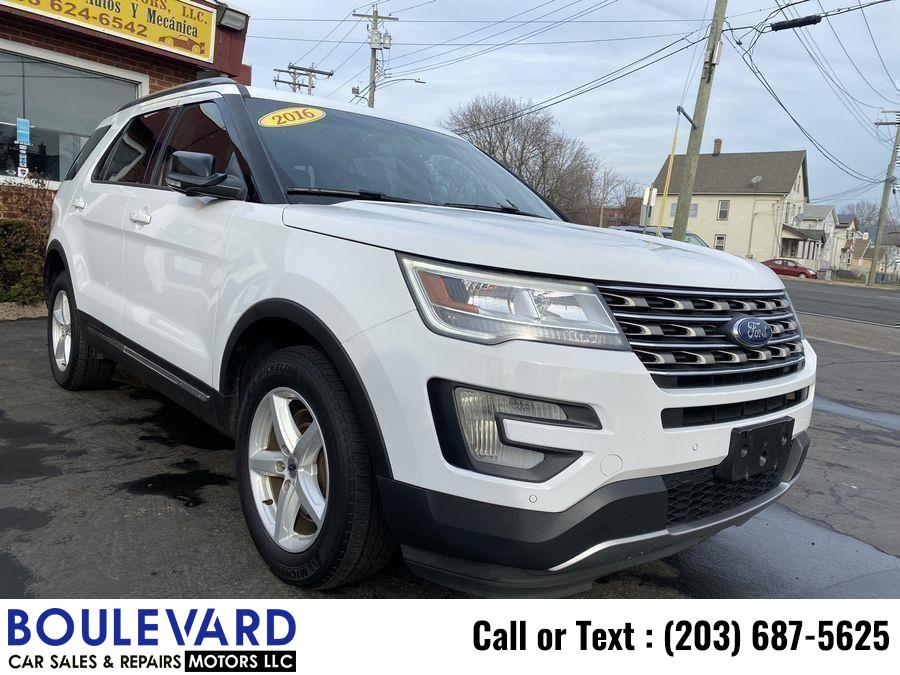 2016 Ford Explorer XLT Sport Utility 4D, available for sale in New Haven, Connecticut | Boulevard Motors LLC. New Haven, Connecticut