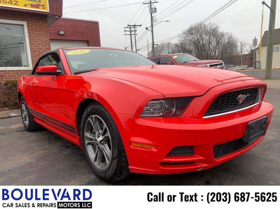 2014 Ford Mustang V6 Convertible 2D, available for sale in New Haven, Connecticut | Boulevard Motors LLC. New Haven, Connecticut