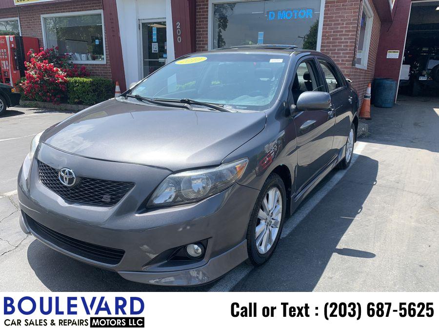 Used Toyota Corolla S Sedan 4D 2010 | Boulevard Motors LLC. New Haven, Connecticut Used Toyota Corolla S Sedan 4D 2010 | Boulevard Motors LLC. New Haven, Connecticut