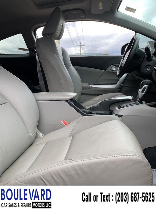 2012 Honda Civic EX-L Coupe 2D, available for sale in New Haven, Connecticut | Boulevard Motors LLC. New Haven, Connecticut 2012 Honda Civic EX-L Coupe 2D, available for sale in New Haven, Connecticut | Boulevard Motors LLC. New Haven, Connecticut