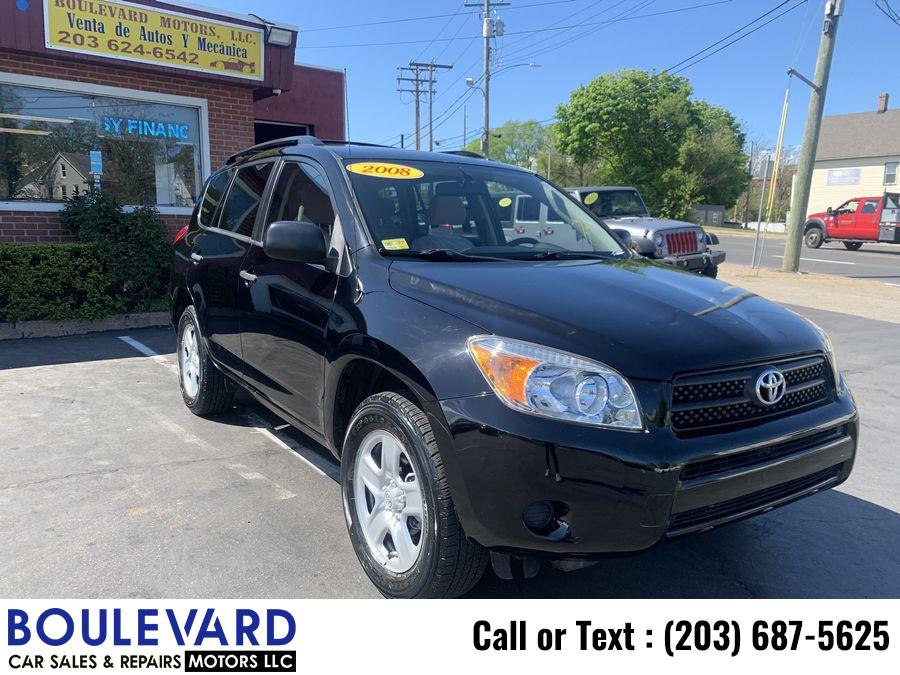 2008 Toyota Rav4 Sport Utility 4D, available for sale in New Haven, Connecticut | Boulevard Motors LLC. New Haven, Connecticut