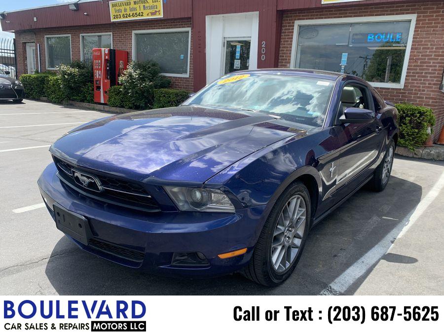 Used Ford Mustang Premium Coupe 2D 2012 | Boulevard Motors LLC. New Haven, Connecticut Used Ford Mustang Premium Coupe 2D 2012 | Boulevard Motors LLC. New Haven, Connecticut
