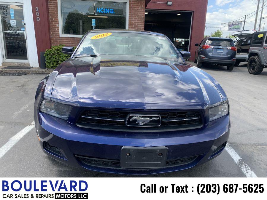 Used Ford Mustang Premium Coupe 2D 2012 | Boulevard Motors LLC. New Haven, Connecticut Used Ford Mustang Premium Coupe 2D 2012 | Boulevard Motors LLC. New Haven, Connecticut