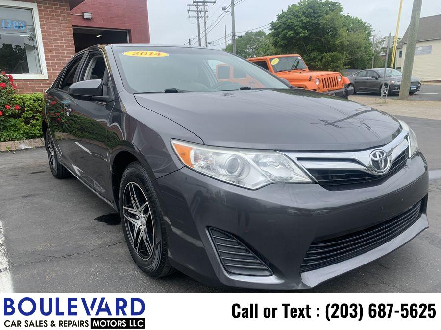 2014 Toyota Camry L Sedan 4D, available for sale in New Haven, Connecticut | Boulevard Motors LLC. New Haven, Connecticut