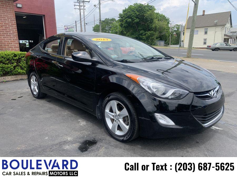 2013 Hyundai Elantra GLS Sedan 4D, available for sale in New Haven, Connecticut | Boulevard Motors LLC. New Haven, Connecticut