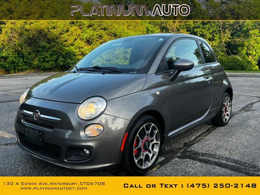 2012 FIAT 500 2dr HB Sport, available for sale in Waterbury, Connecticut | Platinum Auto Care. Waterbury, Connecticut 2012 FIAT 500 2dr HB Sport, available for sale in Waterbury, Connecticut | Platinum Auto Care. Waterbury, Connecticut