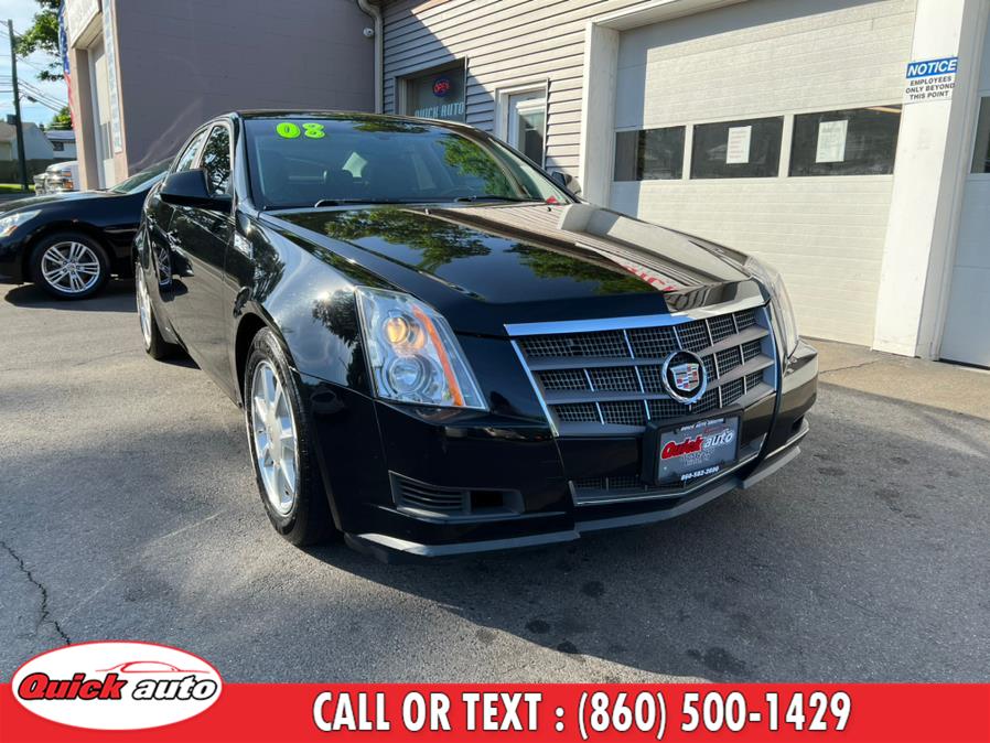 2008 Cadillac CTS 4dr Sdn AWD w/1SA, available for sale in Bristol, Connecticut | Quick Auto LLC. Bristol, Connecticut