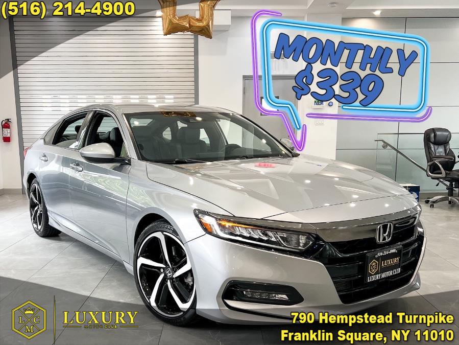 2019 Honda Accord Sedan Sport 1.5T CVT, available for sale in Franklin Square, New York | Luxury Motor Club. Franklin Square, New York