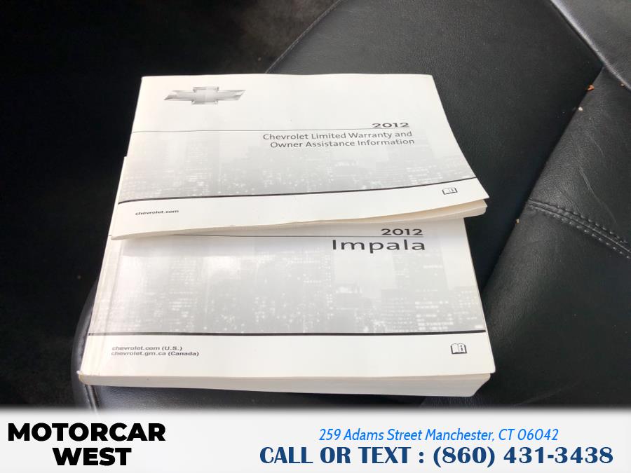 2012 Chevrolet Impala 4dr Sdn LTZ, available for sale in Manchester, Connecticut | Motorcar West. Manchester, Connecticut 2012 Chevrolet Impala 4dr Sdn LTZ, available for sale in Manchester, Connecticut | Motorcar West. Manchester, Connecticut