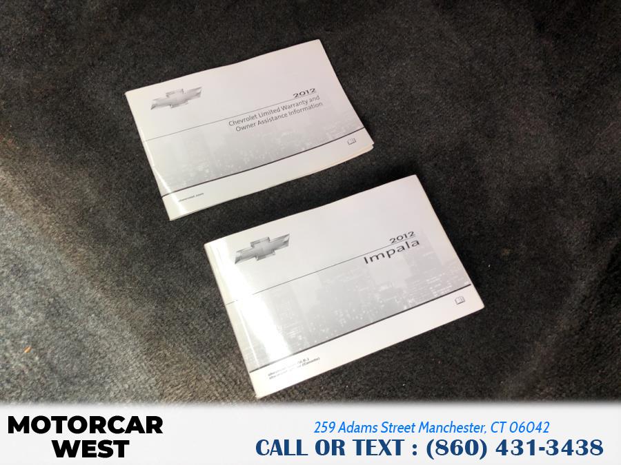 2012 Chevrolet Impala 4dr Sdn LTZ, available for sale in Manchester, Connecticut | Motorcar West. Manchester, Connecticut 2012 Chevrolet Impala 4dr Sdn LTZ, available for sale in Manchester, Connecticut | Motorcar West. Manchester, Connecticut