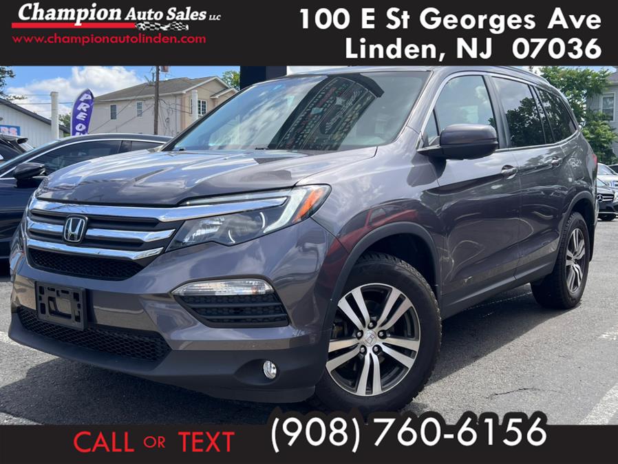 2017 Honda Pilot EX-L w/Honda Sensing AWD, available for sale in Linden, New Jersey | Champion Auto Sales. Linden, New Jersey