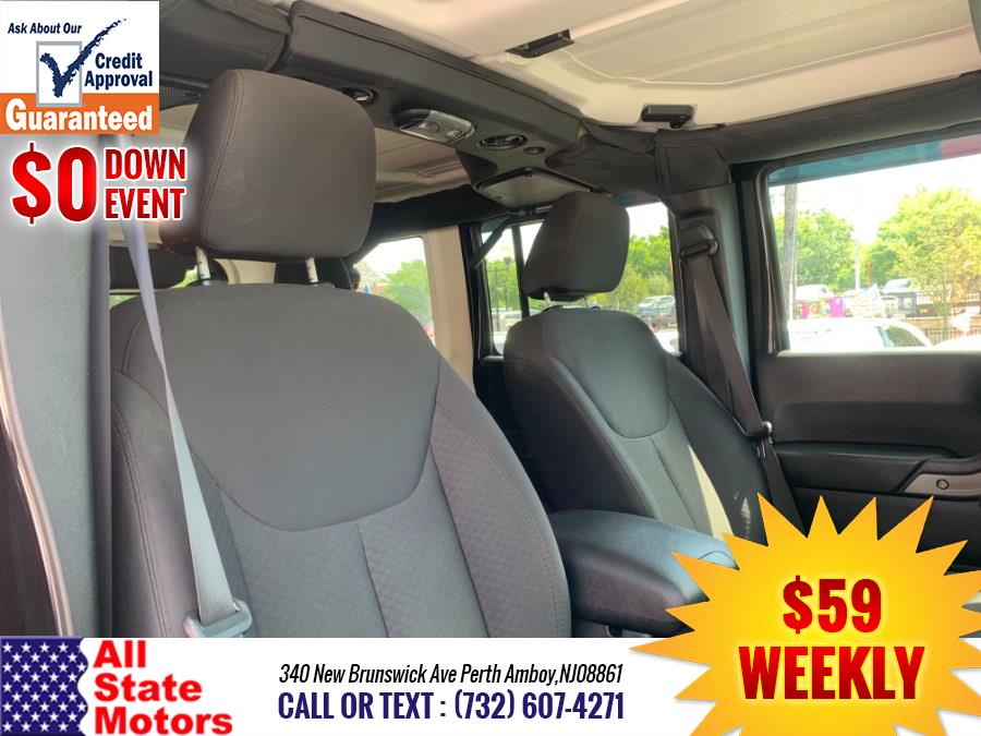 2018 Jeep Wrangler JK Unlimited Sport S 4x4, available for sale in Perth Amboy, New Jersey | All State Motor Inc. Perth Amboy, New Jersey 2018 Jeep Wrangler JK Unlimited Sport S 4x4, available for sale in Perth Amboy, New Jersey | All State Motor Inc. Perth Amboy, New Jersey