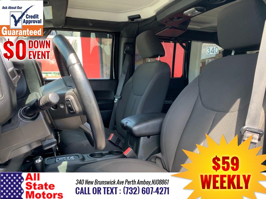 2018 Jeep Wrangler JK Unlimited Sport S 4x4, available for sale in Perth Amboy, New Jersey | All State Motor Inc. Perth Amboy, New Jersey 2018 Jeep Wrangler JK Unlimited Sport S 4x4, available for sale in Perth Amboy, New Jersey | All State Motor Inc. Perth Amboy, New Jersey