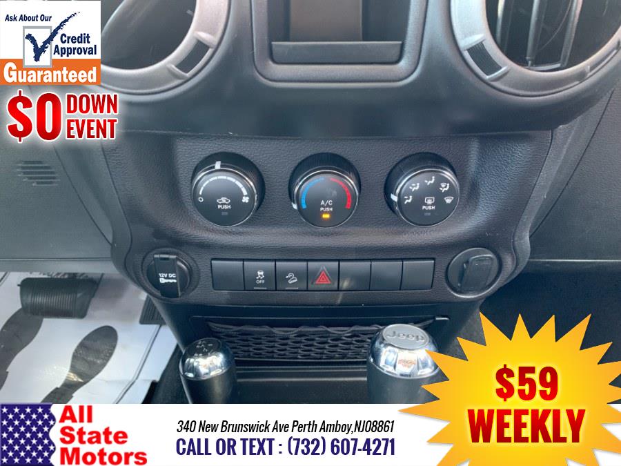 2018 Jeep Wrangler JK Unlimited Sport S 4x4, available for sale in Perth Amboy, New Jersey | All State Motor Inc. Perth Amboy, New Jersey 2018 Jeep Wrangler JK Unlimited Sport S 4x4, available for sale in Perth Amboy, New Jersey | All State Motor Inc. Perth Amboy, New Jersey