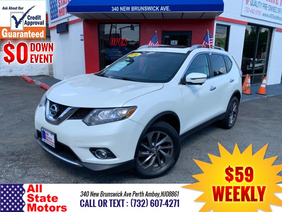 2016 Nissan Rogue AWD 4dr S, available for sale in Perth Amboy, New Jersey | All State Motor Inc. Perth Amboy, New Jersey