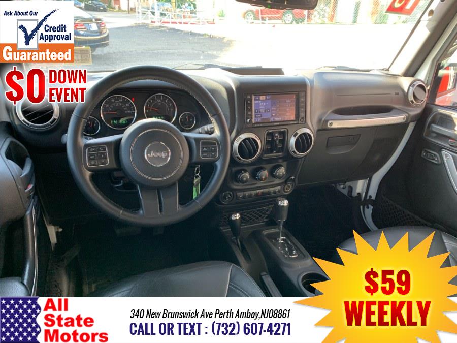 2015 Jeep Wrangler Unlimited 4WD 4dr Sahara, available for sale in Perth Amboy, New Jersey | All State Motor Inc. Perth Amboy, New Jersey 2015 Jeep Wrangler Unlimited 4WD 4dr Sahara, available for sale in Perth Amboy, New Jersey | All State Motor Inc. Perth Amboy, New Jersey