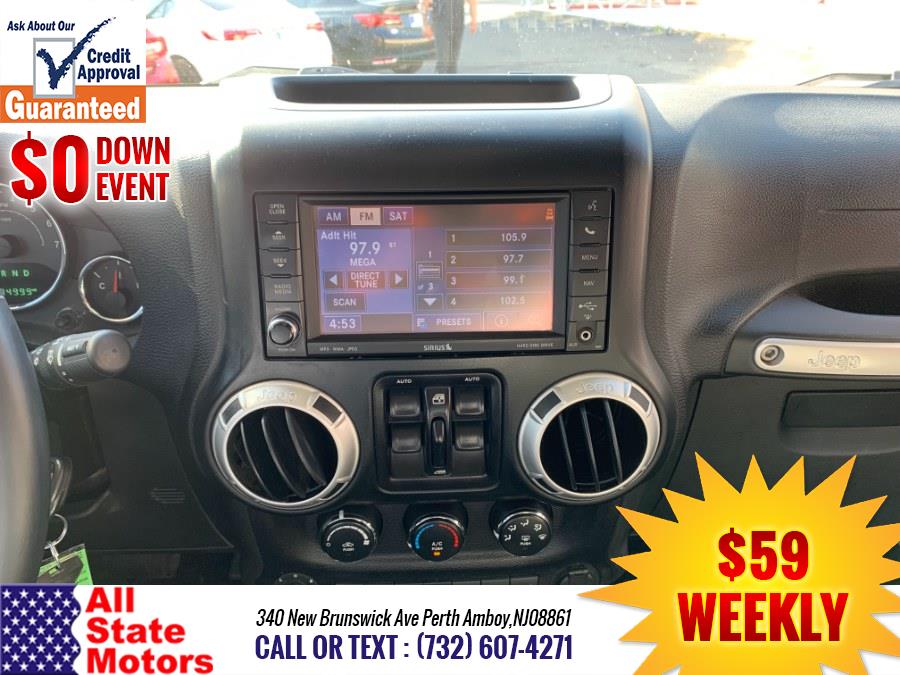 2015 Jeep Wrangler Unlimited 4WD 4dr Sahara, available for sale in Perth Amboy, New Jersey | All State Motor Inc. Perth Amboy, New Jersey 2015 Jeep Wrangler Unlimited 4WD 4dr Sahara, available for sale in Perth Amboy, New Jersey | All State Motor Inc. Perth Amboy, New Jersey