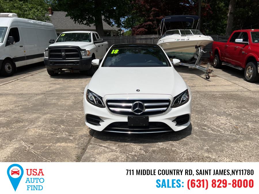 2018 Mercedes-Benz E-Class E 300 4MATIC Sedan, available for sale in Saint James, New York | USA Auto Find. Saint James, New York 2018 Mercedes-Benz E-Class E 300 4MATIC Sedan, available for sale in Saint James, New York | USA Auto Find. Saint James, New York