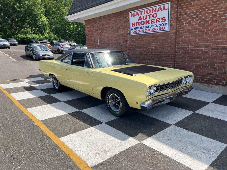 1968 Plymouth Road Runner 383, available for sale in Waterbury, Connecticut | National Auto Brokers, Inc.. Waterbury, Connecticut