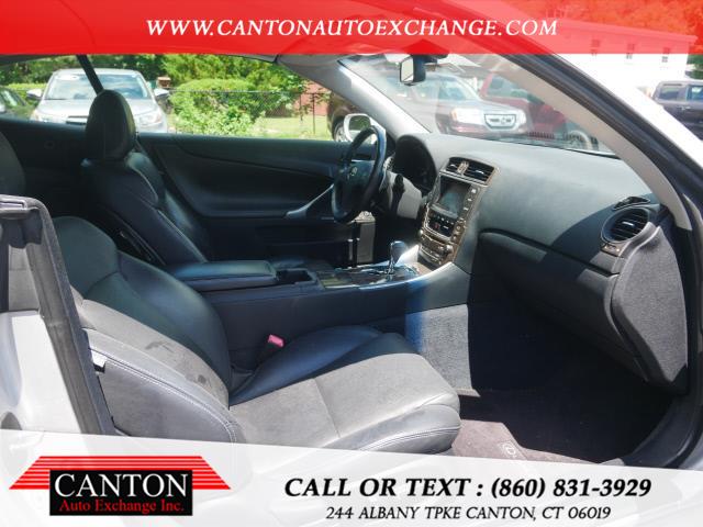 Used Lexus Is 250c Base 2010 | Canton Auto Exchange. Canton, Connecticut Used Lexus Is 250c Base 2010 | Canton Auto Exchange. Canton, Connecticut