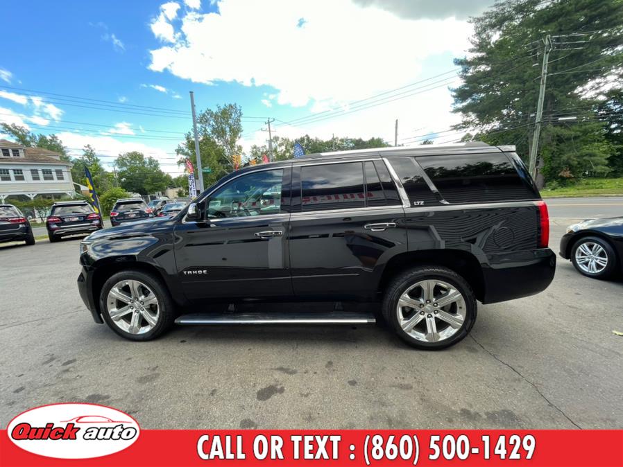 2016 Chevrolet Tahoe 4WD 4dr LTZ, available for sale in Bristol, Connecticut | Quick Auto LLC. Bristol, Connecticut 2016 Chevrolet Tahoe 4WD 4dr LTZ, available for sale in Bristol, Connecticut | Quick Auto LLC. Bristol, Connecticut