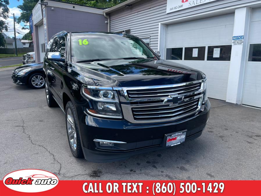 2016 Chevrolet Tahoe 4WD 4dr LTZ, available for sale in Bristol, Connecticut | Quick Auto LLC. Bristol, Connecticut