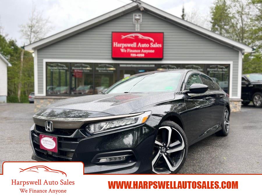 Used Honda Accord Sedan Sport 1.5T CVT 2018 | Harpswell Auto Sales Inc. Harpswell, Maine
