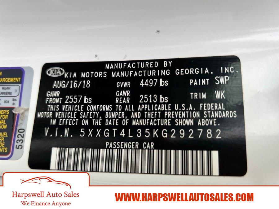 Used Kia Optima S Auto 2019 | Harpswell Auto Sales Inc. Harpswell, Maine Used Kia Optima S Auto 2019 | Harpswell Auto Sales Inc. Harpswell, Maine