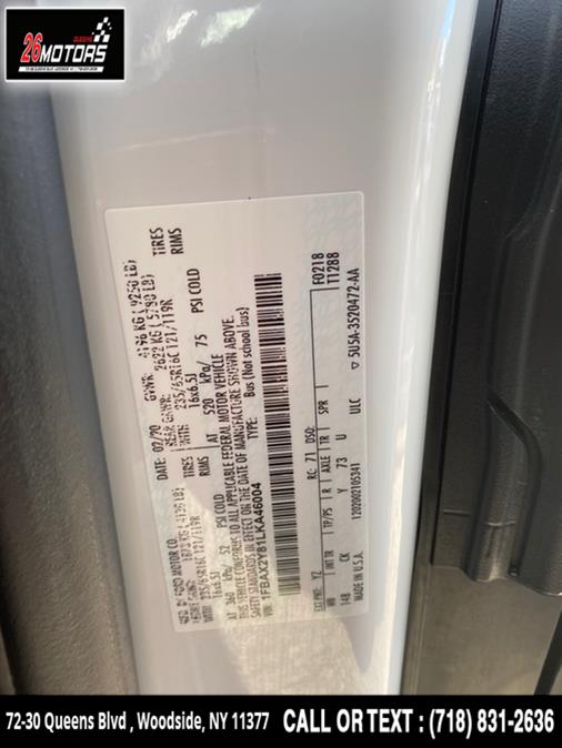 Used Ford Transit Passenger Wagon T-350 148" Low Roof XLT RWD 2020 | 26 Motors Queens. Woodside, New York Used Ford Transit Passenger Wagon T-350 148" Low Roof XLT RWD 2020 | 26 Motors Queens. Woodside, New York