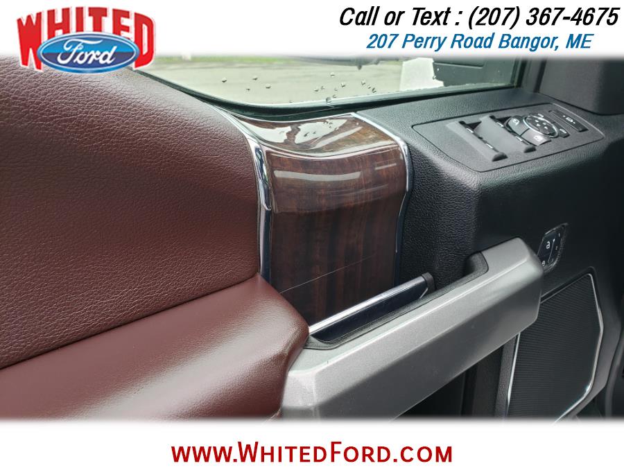 Used Ford Super Duty F-250 SRW Platinum 4WD Crew Cab 6.75'' Box 2017 | Whited Ford. Bangor, Maine Used Ford Super Duty F-250 SRW Platinum 4WD Crew Cab 6.75'' Box 2017 | Whited Ford. Bangor, Maine