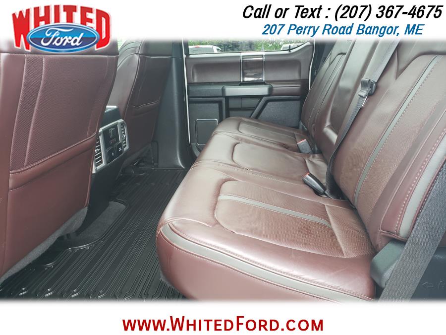 Used Ford Super Duty F-250 SRW Platinum 4WD Crew Cab 6.75'' Box 2017 | Whited Ford. Bangor, Maine Used Ford Super Duty F-250 SRW Platinum 4WD Crew Cab 6.75'' Box 2017 | Whited Ford. Bangor, Maine