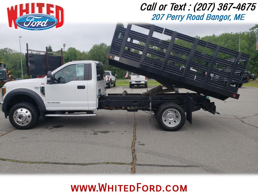 Used Ford Super Duty F-550 DRW XL 4WD Reg Cab 169" WB 84" CA 2019 | Whited Ford. Bangor, Maine Used Ford Super Duty F-550 DRW XL 4WD Reg Cab 169" WB 84" CA 2019 | Whited Ford. Bangor, Maine