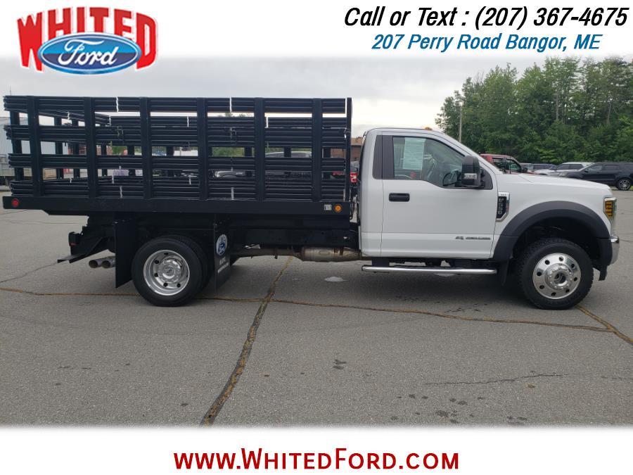 Used Ford Super Duty F-550 DRW XL 4WD Reg Cab 169" WB 84" CA 2019 | Whited Ford. Bangor, Maine Used Ford Super Duty F-550 DRW XL 4WD Reg Cab 169" WB 84" CA 2019 | Whited Ford. Bangor, Maine