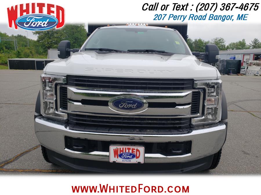Used Ford Super Duty F-550 DRW XL 4WD Reg Cab 169" WB 84" CA 2019 | Whited Ford. Bangor, Maine Used Ford Super Duty F-550 DRW XL 4WD Reg Cab 169" WB 84" CA 2019 | Whited Ford. Bangor, Maine