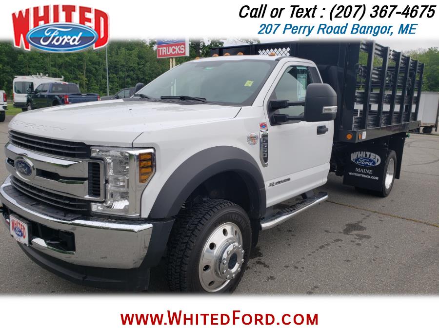 Used Ford Super Duty F-550 DRW XL 4WD Reg Cab 169" WB 84" CA 2019 | Whited Ford. Bangor, Maine Used Ford Super Duty F-550 DRW XL 4WD Reg Cab 169" WB 84" CA 2019 | Whited Ford. Bangor, Maine