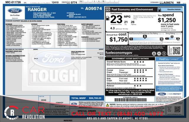2020 Ford Ranger LARIAT w/ Navi & rearCam, available for sale in Avenel, New Jersey | Car Revolution. Avenel, New Jersey 2020 Ford Ranger LARIAT w/ Navi & rearCam, available for sale in Avenel, New Jersey | Car Revolution. Avenel, New Jersey