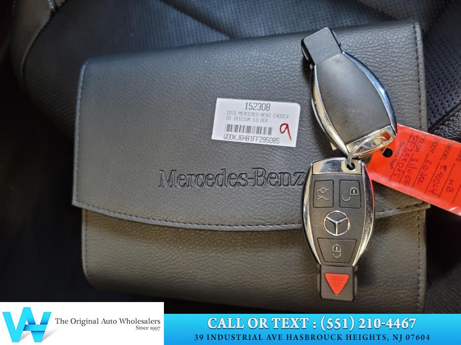 Used Mercedes-Benz E-Class 2dr Cpe E 400 4MATIC 2015 | AW Auto & Truck Wholesalers, Inc. Hasbrouck Heights, New Jersey Used Mercedes-Benz E-Class 2dr Cpe E 400 4MATIC 2015 | AW Auto & Truck Wholesalers, Inc. Hasbrouck Heights, New Jersey