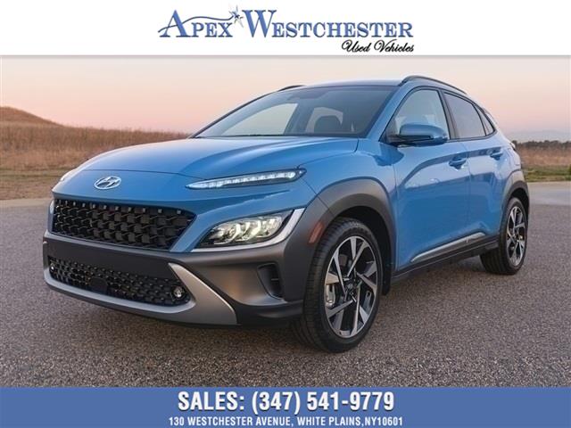 2022 Hyundai Kona Limited, available for sale in Yonkers, New York | Apex Westchester Used Vehicles. Yonkers, New York